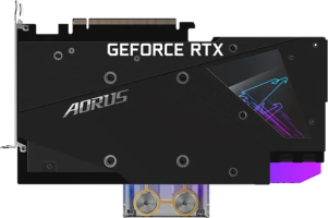 Gigabyte AORUS GeForce RTX 3080 XTREME WATERFORCE WB - Rear