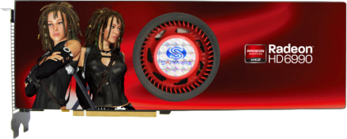 Sapphire Radeon HD 6990 - Front