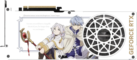 MSI GeForce RTX 5070 Ti FRIEREN EDITION OC - Rear