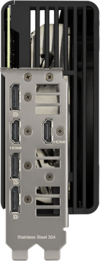 Asus ROG Strix GeForce RTX 4070 Ti - Outputs