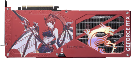 MSI GeForce RTX 5070 Ti MLG EDITION OC - Rear