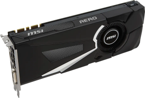 MSI GeForce GTX 1080 AERO OC - Side