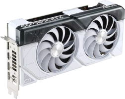 Asus Dual GeForce RTX 4070 White OC Edition - Side