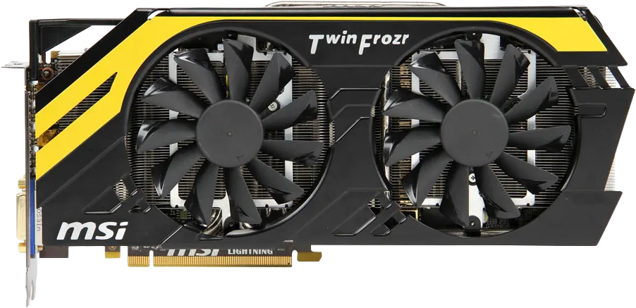 MSI Radeon HD 7970 LIGHTNING BE - Front
