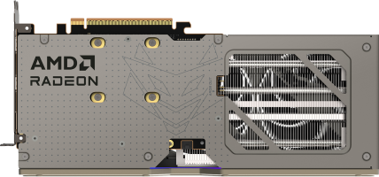 Sapphire NITRO+ AMD Radeon RX 9060 XT OC - Rear