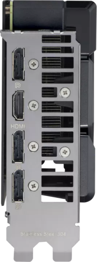Asus Dual Radeon RX 7600 XT OC Edition - Outputs