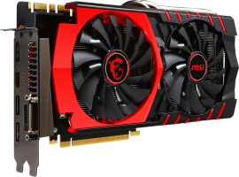 MSI GeForce GTX 980 Ti GAMING - Side