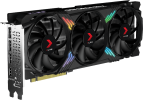 PNY GeForce RTX 4070 XLR8 Gaming VERTO EPIC-X RGB Triple Fan DLSS 3 - Side
