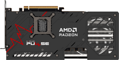 Sapphire PULSE AMD Radeon RX 9070 - Rear