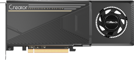 ASRock Radeon AI PRO R9700 Creator - Front
