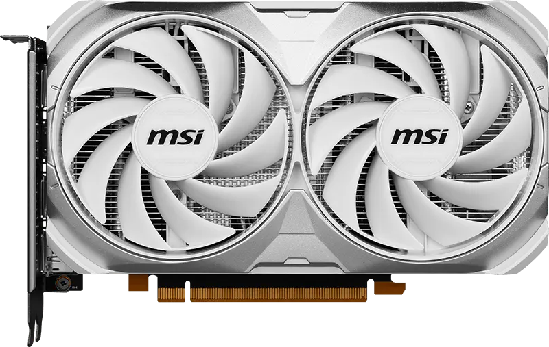 MSI GeForce RTX 4060 VENTUS 2X WHITE OC - Front