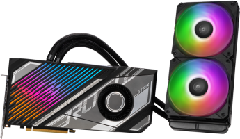 Asus ROG Strix LC GeForce RTX 3090 Ti OC Edition - Side