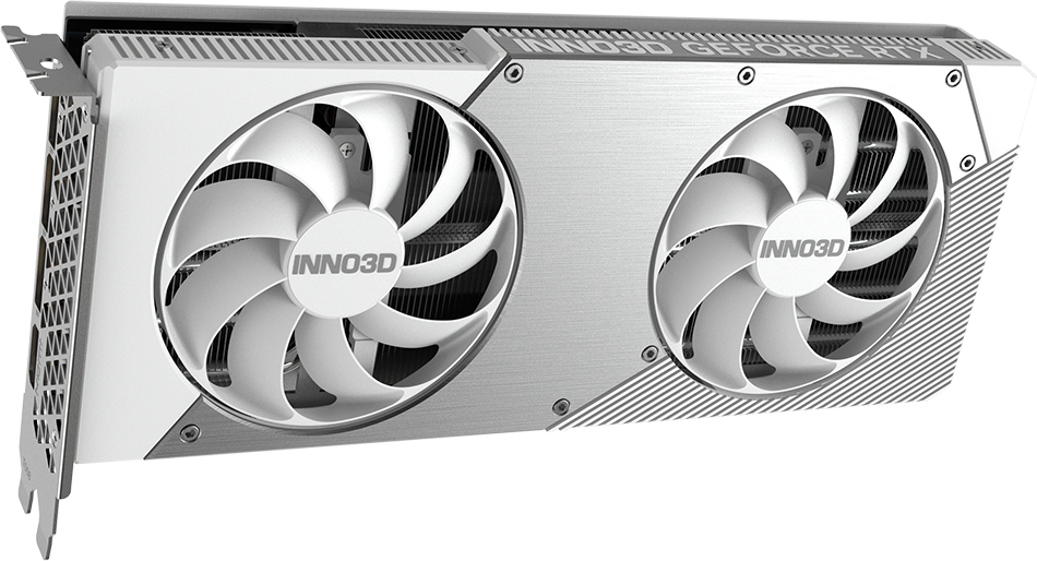 Inno3D GeForce RTX 5070 TWIN X2 OC WHITE - Front