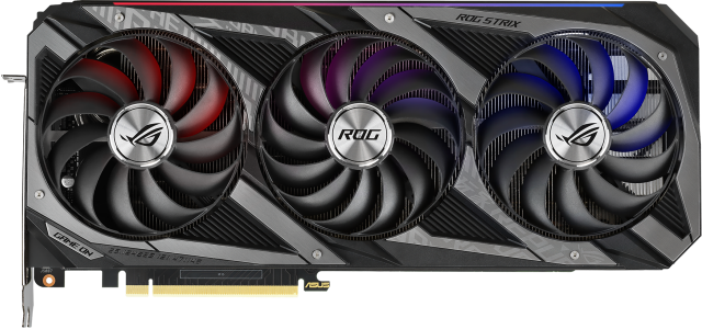 Asus ROG Strix GeForce RTX 3060 Ti V2 OC Edition - Front