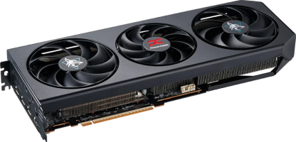 PowerColor Hellhound AMD Radeon RX 9070 GRE - Side