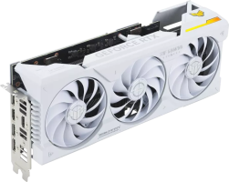 Asus TUF Gaming GeForce RTX 4070 Ti White OC Edition - Side