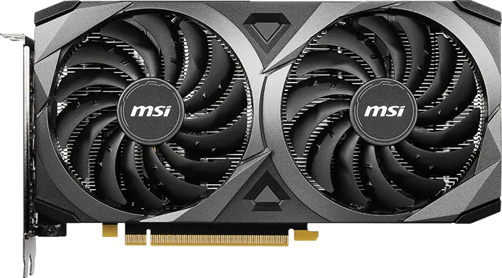 MSI GeForce RTX 3050 VENTUS 2X OC - Front