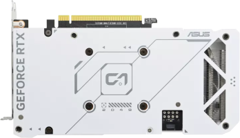 Asus Dual GeForce RTX 4060 Ti White Edition - Rear