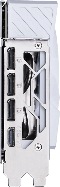 MSI GeForce RTX 5070 Ti GAMING TRIO OC WHITE - Outputs