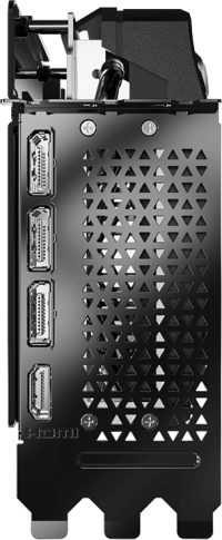 PNY GeForce RTX 5070 Ti Triple Fan Plus - Outputs