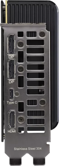 Asus ProArt GeForce RTX 5070 Ti OC Edition - Outputs