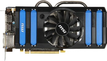 MSI GeForce GTX 660 Ti - Front
