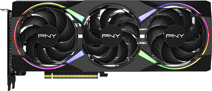 PNY GeForce RTX 5060 Ti EPIC-X RGB Overclocked Triple Fan - Front