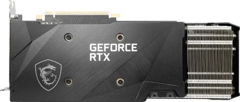 MSI GeForce RTX 3070 VENTUS 3X OC - Rear
