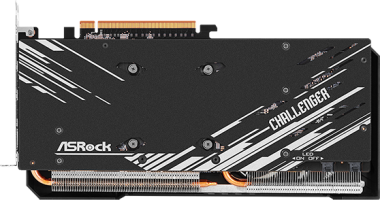 ASRock Radeon RX 7800 XT Challenger OC - Rear