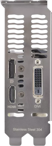 Asus GeForce RTX 3050 LP BRK OC Edition - Outputs