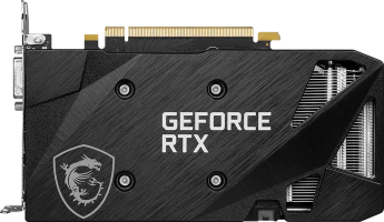 MSI GeForce RTX 3050 VENTUS 2X XS OC - Rear