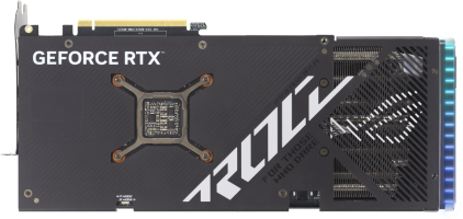 Asus ROG Strix GeForce RTX 4070 - Rear
