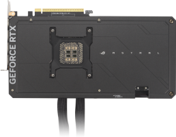 Asus ROG Astral LC GeForce RTX 5090 OC Edition - Rear