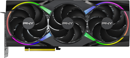 PNY GeForce RTX 5090 ARGB EPIC-X RGB Overclocked Triple Fan - Front