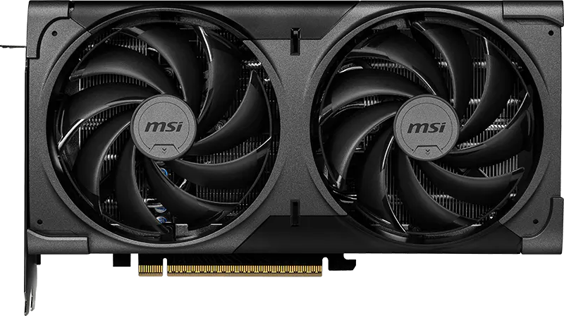MSI GeForce RTX 5070 VENTUS 2X OC BLACK - Front