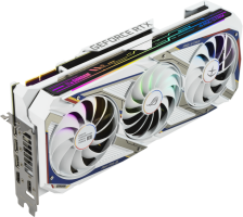 Asus ROG Strix GeForce RTX 3090 GUNDAM EDITION - Side