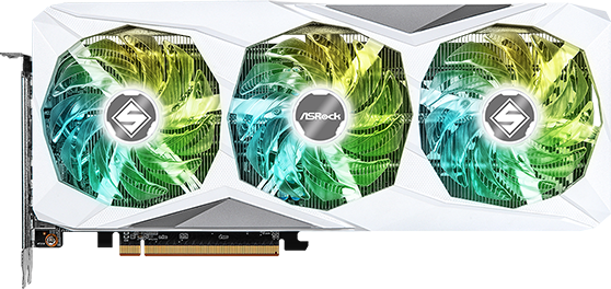 ASRock Radeon RX 7600 Steel Legend OC - Front