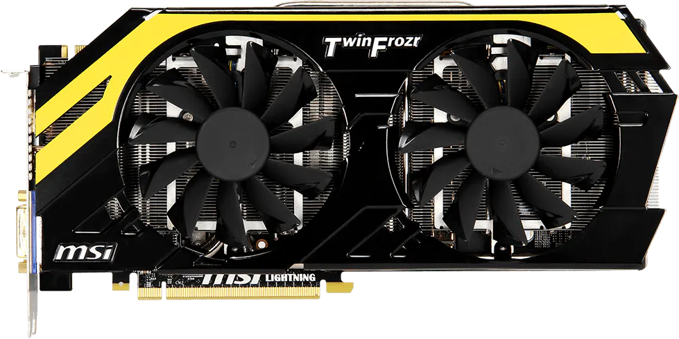 MSI GeForce GTX 770 LIGHTNING - Front