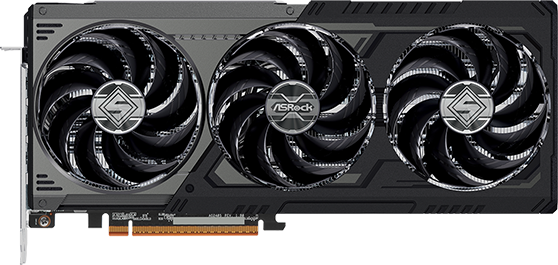 ASRock Radeon RX 9070 XT Steel Legend Dark - Front