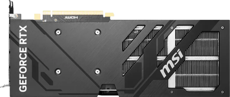 MSI GeForce RTX 4060 Ti VENTUS 3X OC - Rear