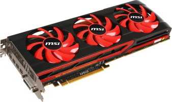MSI Radeon HD 7990 - Side