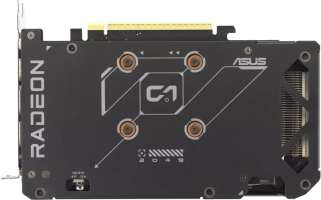 Asus Dual Radeon RX 9060 - Rear