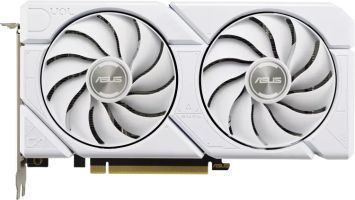 Asus Dual GeForce RTX 4070 SUPER EVO White Edition - Front