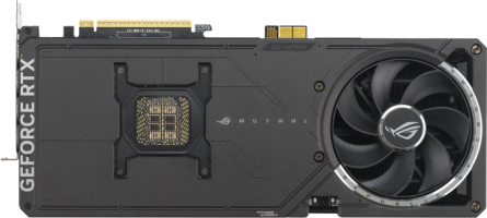 Asus ROG Astral GeForce RTX 5090 BTF OC Edition - Rear