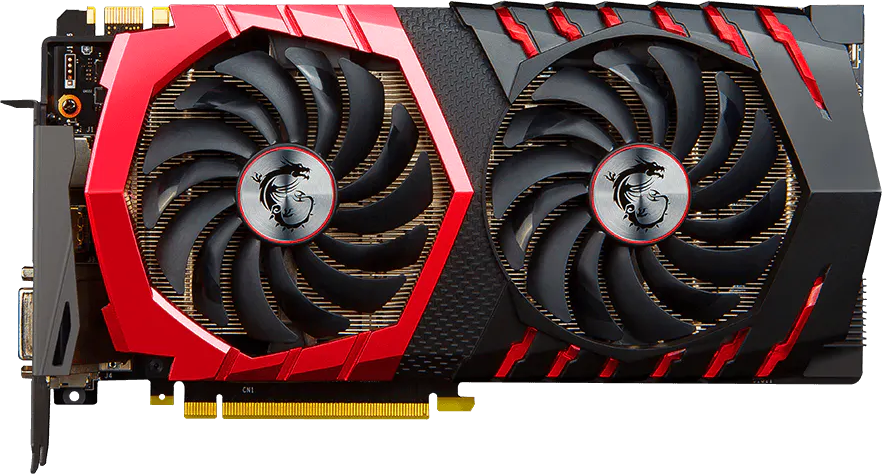 MSI GeForce GTX 1070 GAMING Z - Front