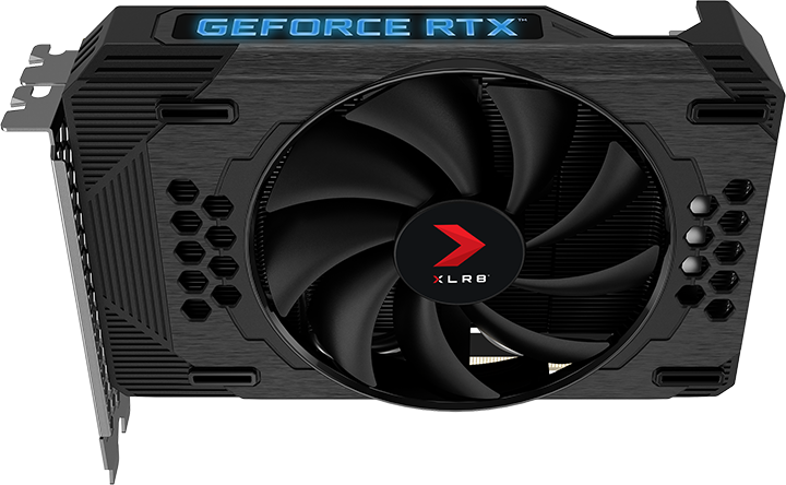 PNY GeForce RTX 3060 12GB XLR8 Gaming REVEL EPIC-X RGB Single Fan Edition - Front