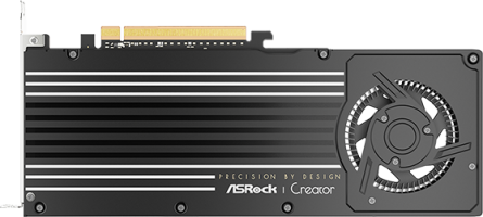 ASRock Intel Arc Pro B60 Creator - Rear