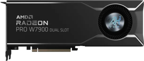 Gigabyte Radeon PRO W7900 Dual Slot AI TOP - Front