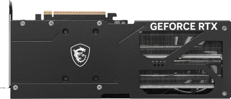 MSI GeForce RTX 5070 Ti VENTUS 3X OC BLACK - Rear