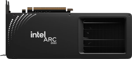 Intel Arc B580 Limited Edition  - Rear